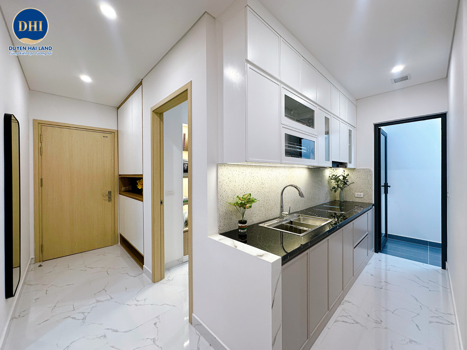 Nội thất bên trong căn hộ mẫu PG Aura An Đồng