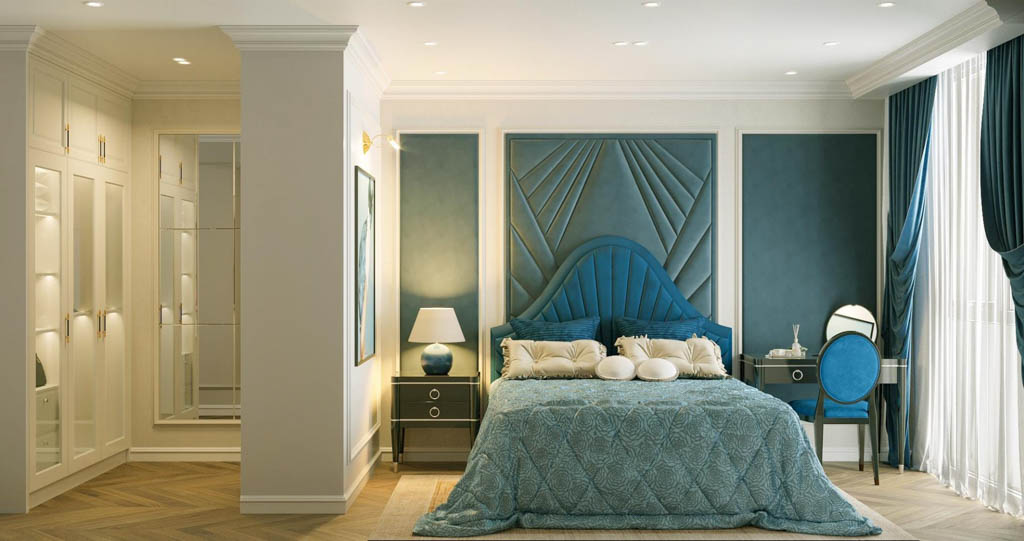 Phòng ngủ căn hộ Sentosa Sky Park