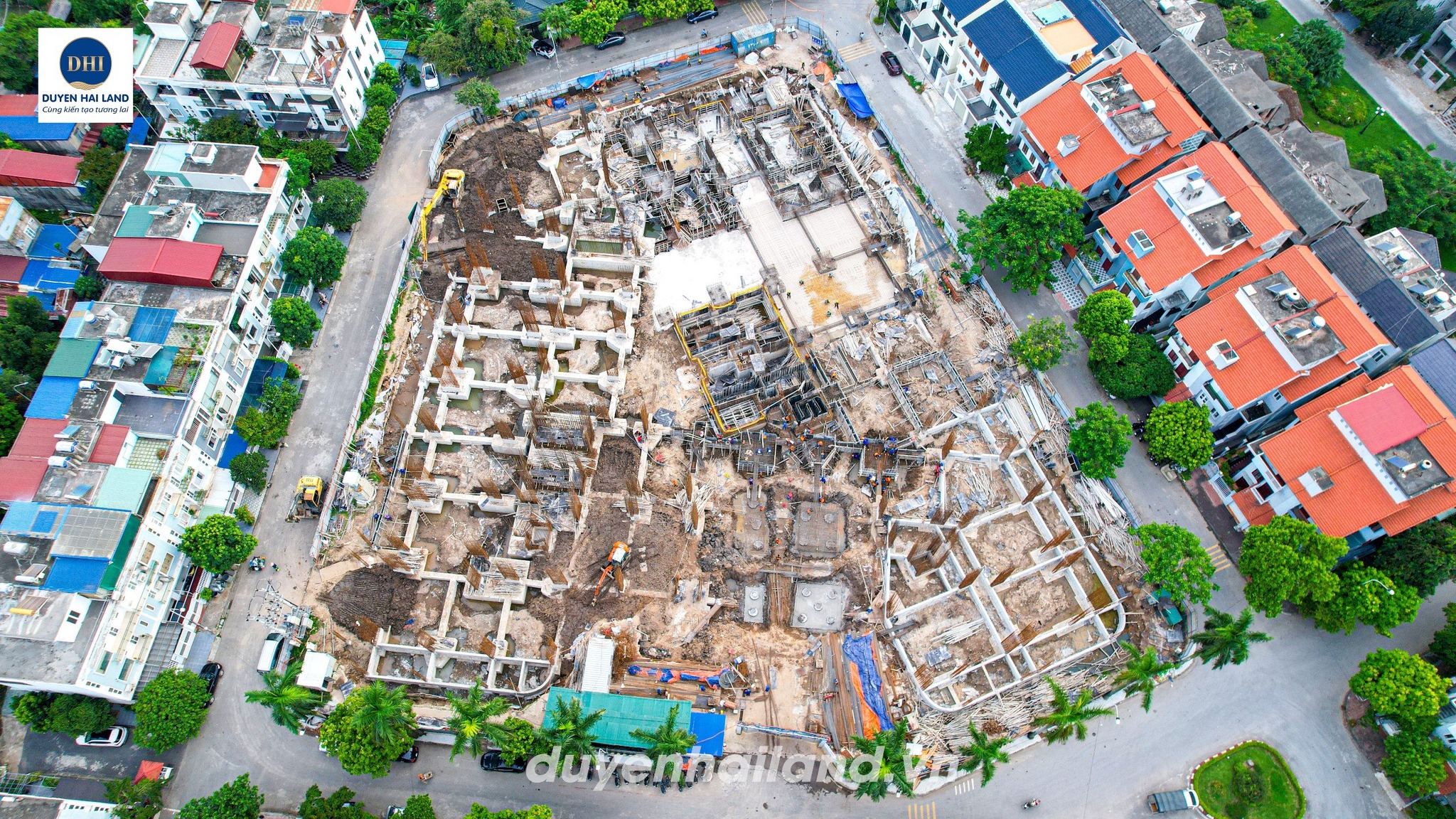 Tiến độ xây dựng dự án PG Aura An Đồng