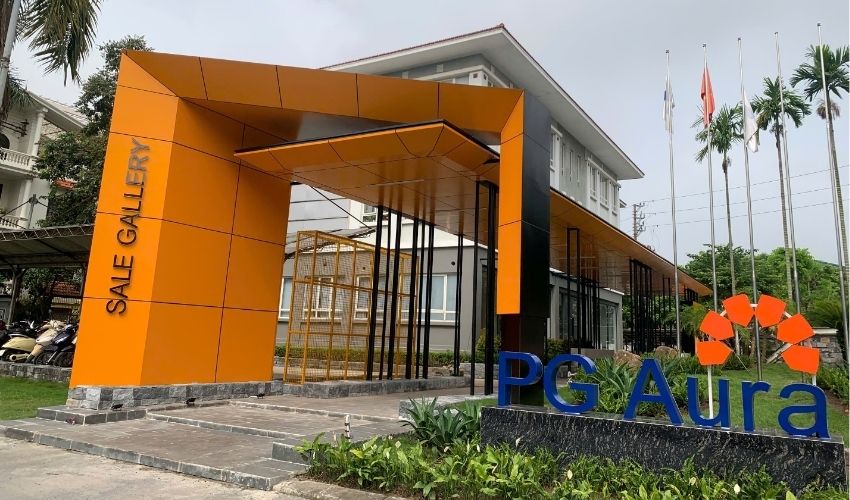 Văn phòng bán hàng và căn hộ mẫu PG Aura An Đồng