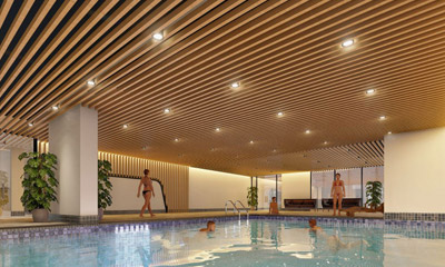 Tiện ích bể bơi tại dự án Moonbay Residence