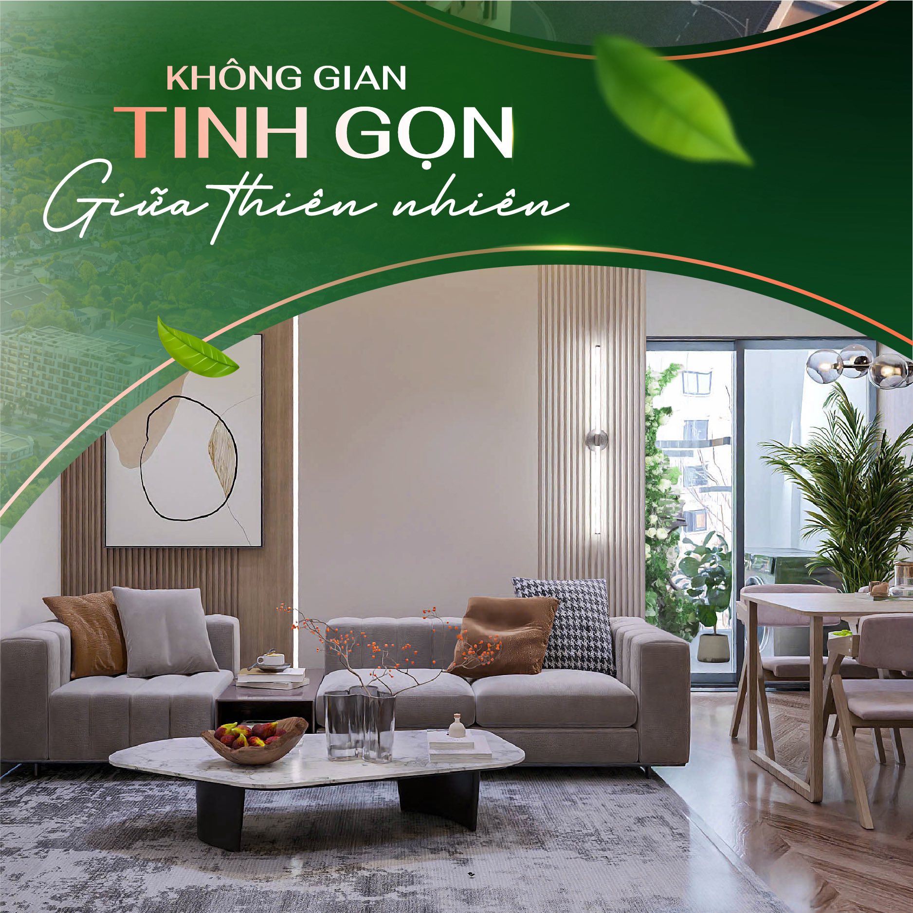 không gian tinh gọn giữa thiên nhiên