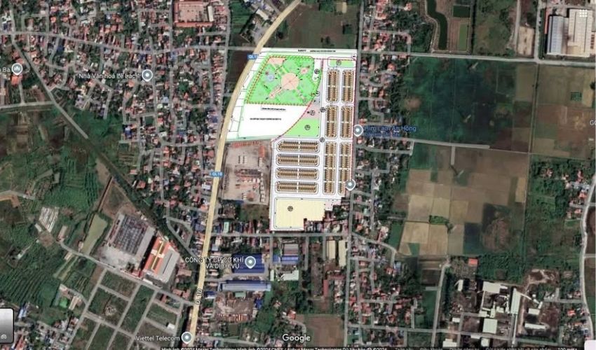Xem quy hoạch chi tiết dự án Him Lam Central Park trên Google Map