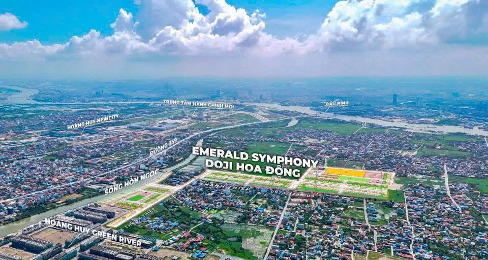 Vị trí Khu đô thị Emerald Symphony 